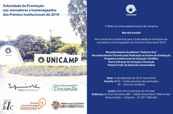 Prêmio ProEC de Extensão Universitária 2019