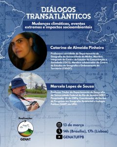 GENAT inicia nova série de mesas-redondas virtuais intitulada “Diálogos Transatlânticos”