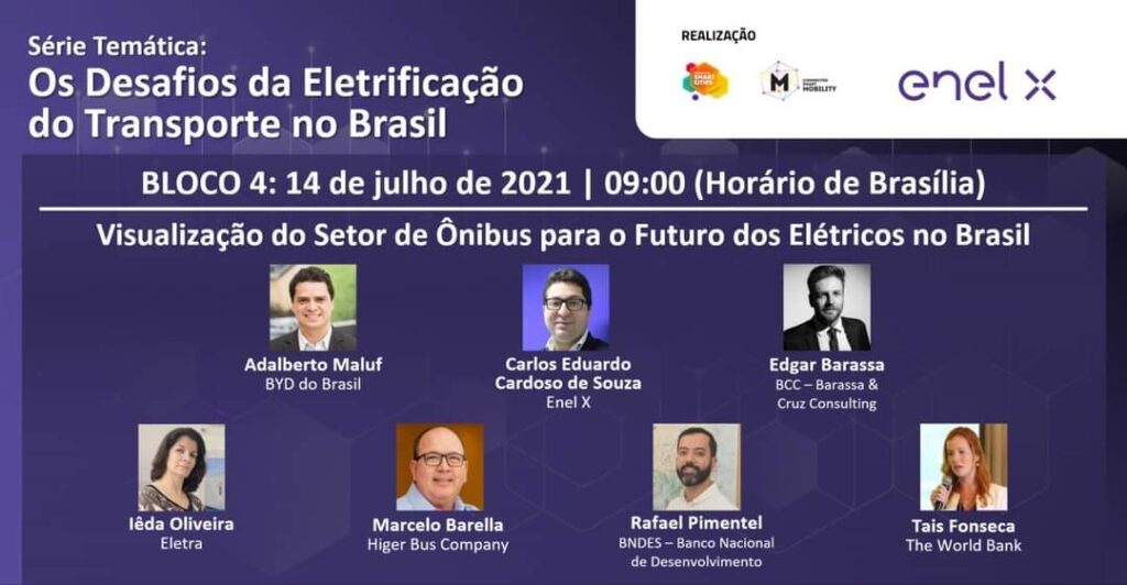 eletrificação do transporte no Brasil