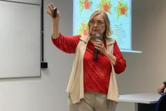 Profa. Selma Simões de Castro, durante sua fala no ISSAS 2019