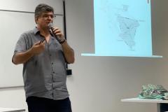 Prof. Francisco S. B. Ladeira durante sua fala no ISSAS 2019